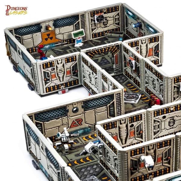 ARCHON STUDIO DNL0001 Dungeons & Lasers – Sci-Fi Starter Set