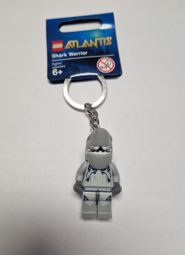 852774 Lego Atlantis Shark keyring