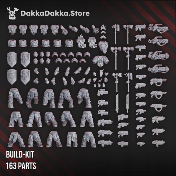 Ignisaurus Clan Warriors (build kit) x163 DakkaDak