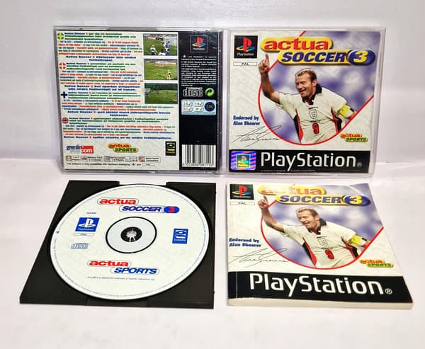 Actua Soccer 3 PSX game – READ THE DESCRIPTION!