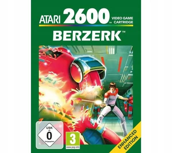 Atari 2600+ game – Atari Berzerk Enhanced Edition – Shooter