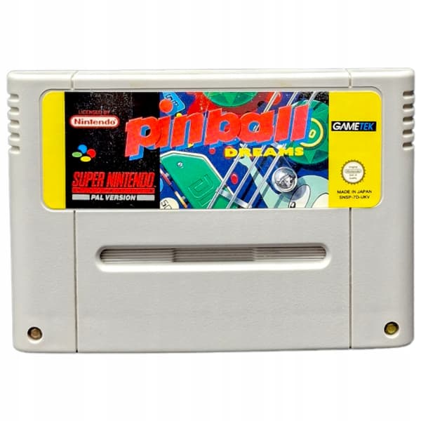 Pinball Dreams | Nintendo SNES | PAL retro classic