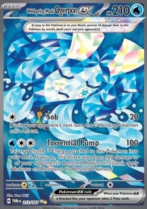 Pokemon Wellspring Mask Ogerpon ex