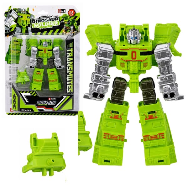 2-IN-1 DINOSAUR WITH MOVING PARTS THAT CHANGE SHAPE