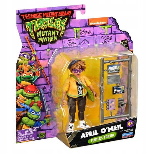 NINJA TURTLE WARRIORS: April O’Neil, Playmates figurine