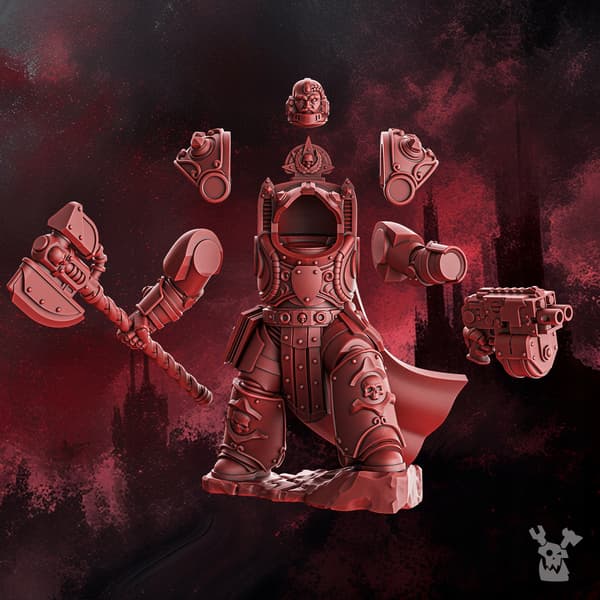 Curator in Destroyer Armour DakkaDakkaStore