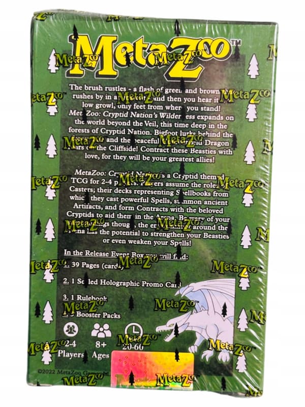 MetaZoo Wilderness 1st Edition Release Event Box – MetaZoo Cards