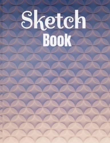 Sketchbook used as a sketchpad, notebook, for drawing, writing, doodling and