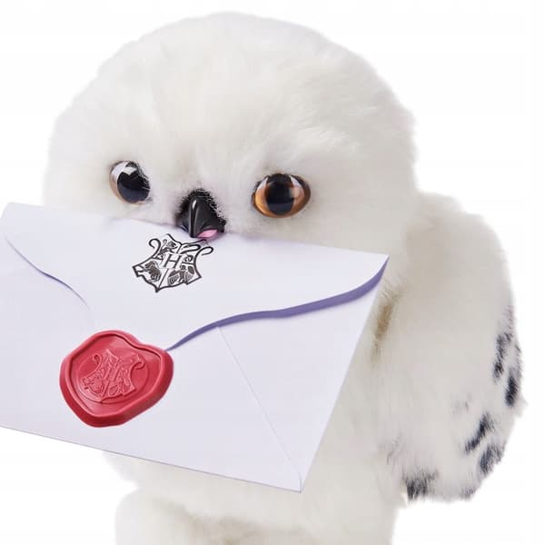 HARRY POTTER HEDWIG INTERACTIVE OWL WITH 15 FUNCTIONS – PLUSH TOY