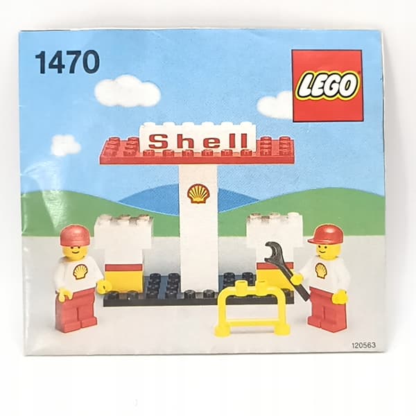 LEGO Town 1470 Shell Petrol Station