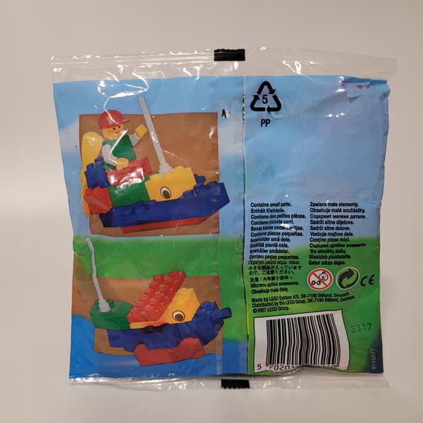 1824 Lego System Freestyle Polybag Duck MISB 1996 Father Christmas Christmas tree