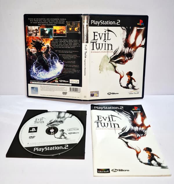 Evil Twin: Cyprien's Chronicles PS2 3XA – READ THE DESCRIPTION!!!