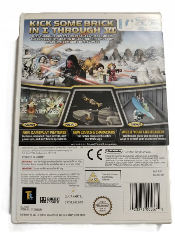 LEGO STAR WARS: THE COMPLETE SAGA for Wii * ENG