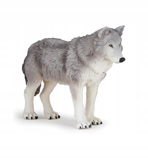 PAPO LARGE FIGURINE 50211 WOLF, MULTICOLOUR