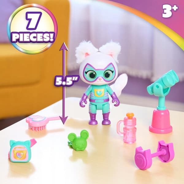 JUST PLAY Super Cats: Kizia Ready for Action – 7-piece set