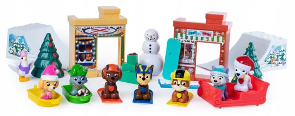 Spin Master Paw Patrol Advent Calendar, 24 pieces
