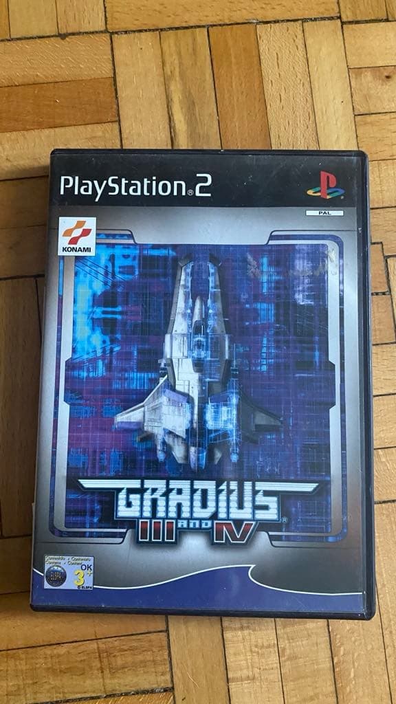 PS2 game Gradius III and IV - IDEAL - (PS2) - GAMESOFT