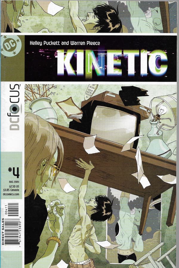 DC Kinetic Comic 1–8/2004 (in English) – Complete Set