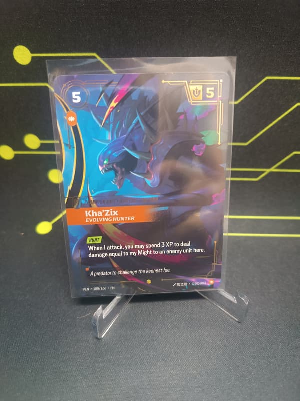 Riftbound TCG - VEN - Kha'Zix, Evolving Hunter (180/166)