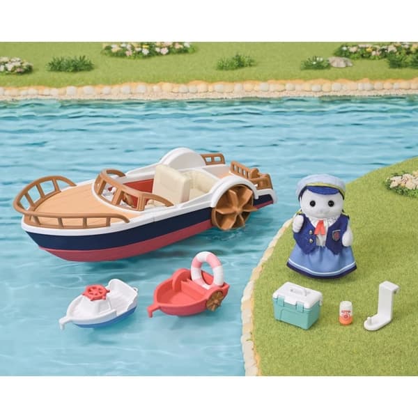SYLVANIAN FAMILIES Excursion Boat with a Seal - Accessories 5864
