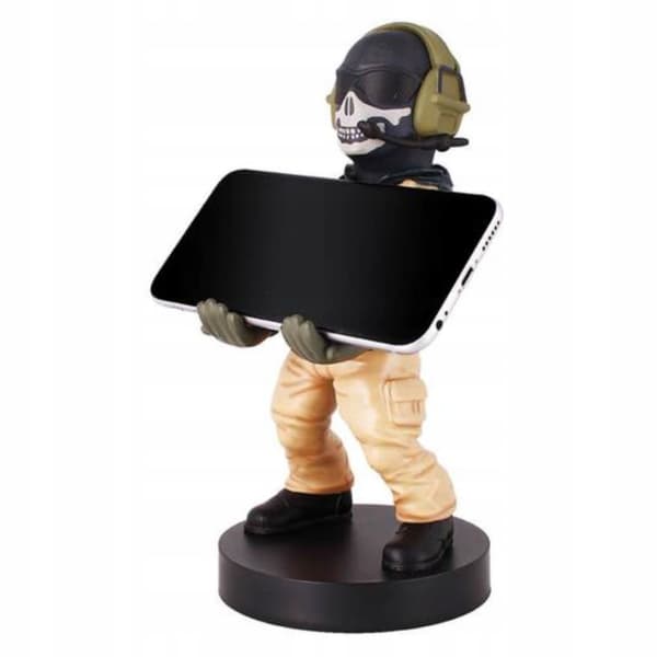 CALL OF DUTY BO4 LT. SIMON GHOST RILEY PHONE + CONTROLLER HOLDER / COD STAND