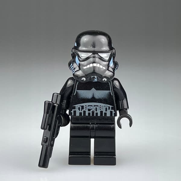 Lego Star Wars sw0166a Imperial Shadow Trooper Short Back Line + Blaster