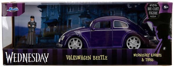 Jada Wednesday VW Beetle 1:24