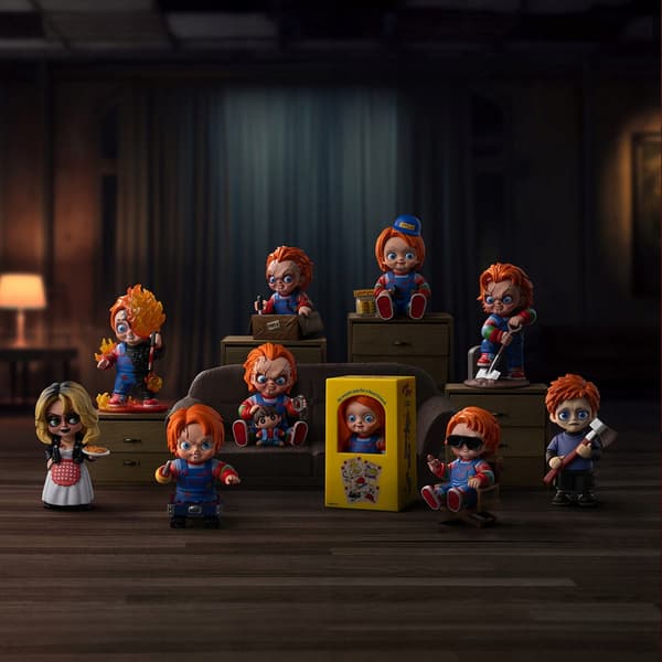 Figurines from the Chucky series – The Mysterious Box