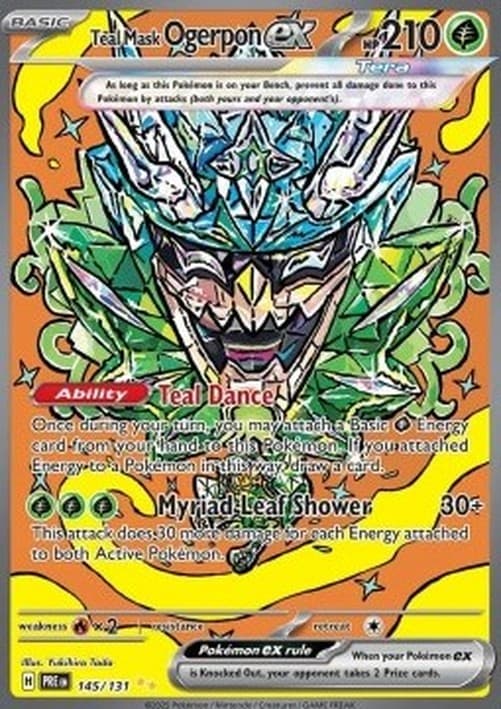 Pokemon Teal Mask Ogerpon ex