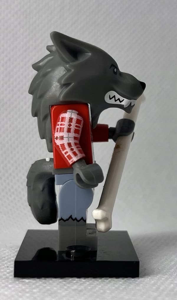 LEGO ‘Wolf Guy’ Minifigure (col14-1) from Series 14 (71010)