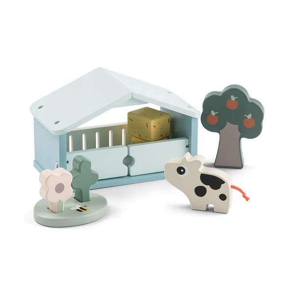 Done by Deer Farm Play Set – Dotti the Cow, Tiny Farm
