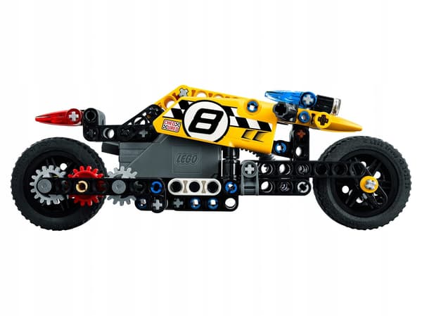 LEGO 42058 Technic – Stunt Motorcycle – Pull-back – Ramp