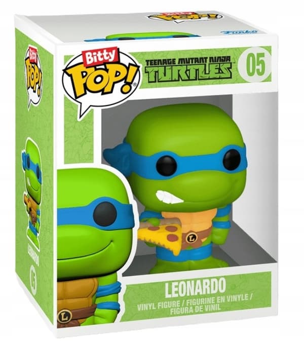Funko Bitty Pop! - Ride: TMNT - Leonardo and the Turtle Van (Miniature) - 05