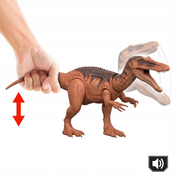 JURASSIC WORLD ROARING DINOSAUR Baryonyx sound-effect figurine