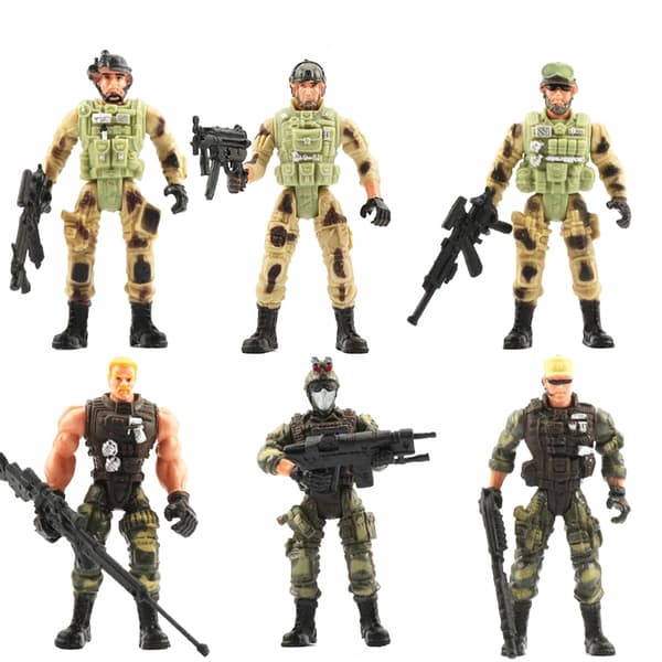 Special Forces Action Figures – A multi-functional role-play toy – Squad toy, Style B