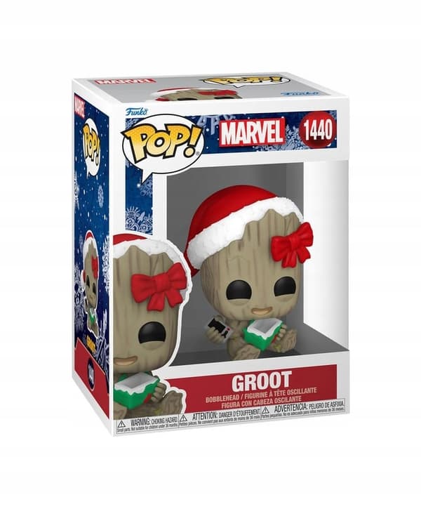 Marvel Funko POP Figure: Holiday Groot 1440
