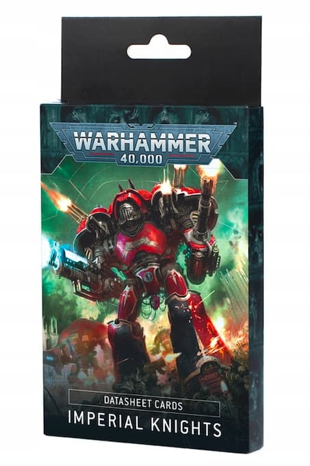 Warhammer 40 000 Imperial Knights – Databladkort
