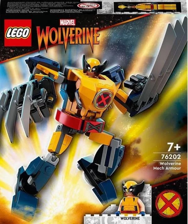 LEGO Marvel: Wolverine’s Mechanical Armour 76202