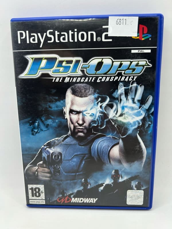 Psi-Ops: The Mindgate Conspiracy 3XA Sony PlayStation 2 (PS2)