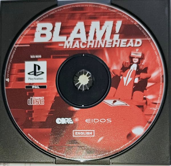 BLAM! MACHINEHEAD PSX PlayStation (PSX) DISC ONLY. READ THE DESCRIPTION!