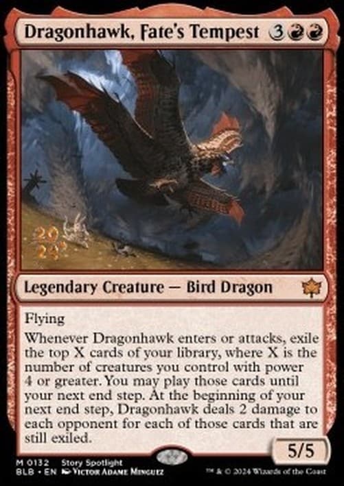 Magic: The Gathering Dragonhawk, Fates Tempest