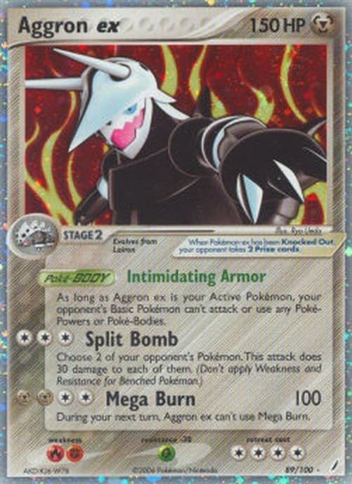 Pokemon Aggron ex