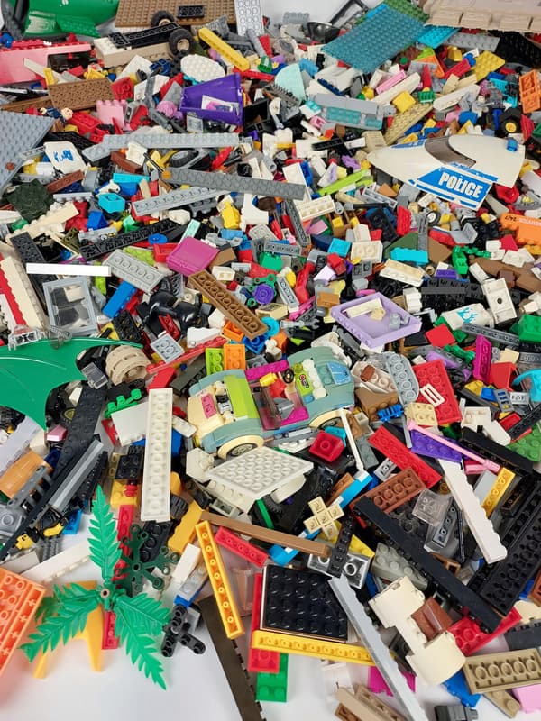 LEGO MIX BRICKS 1 kg – UNSORTED, SECOND GRADE, RANDOM MIX II