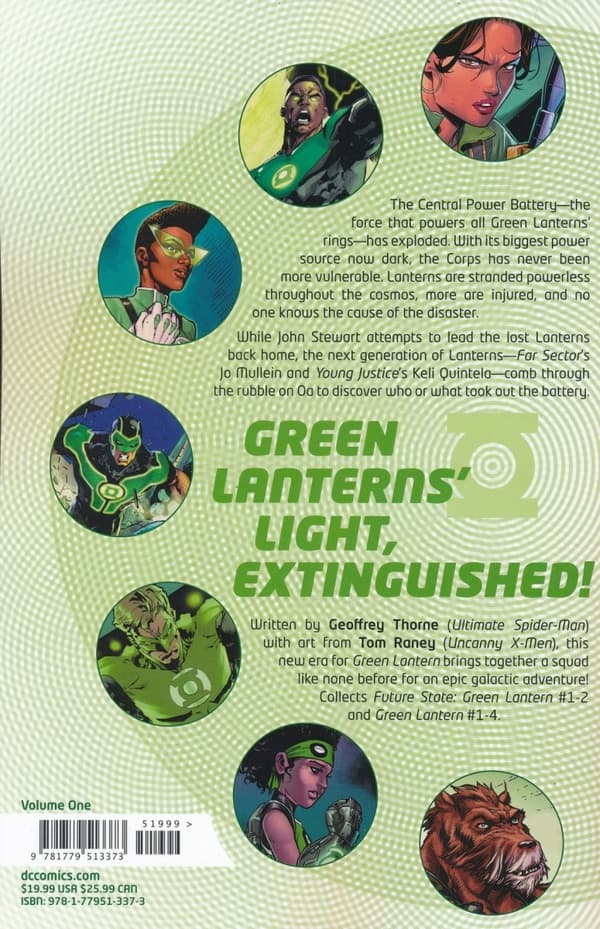 Green Lantern Vol. 1: Invictus by Thorne Geoffrey