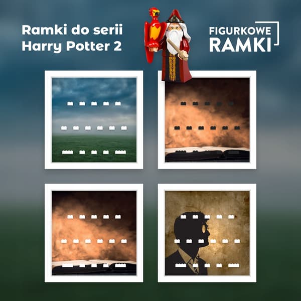 LEGO MINIFIGURES FRAME 71028 POTTER 2 27CM