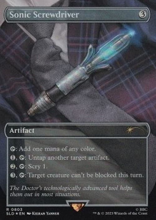 Magic: The Gathering Sonic Screwdriver