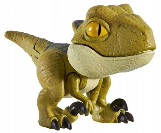 JURASSIC WORLD VELOCIRAPTOR SNAP DINOSAUR FIGURINE