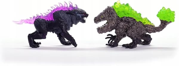 Schleich Eldrador Set of 2 Figures: Shadow Lynx and Stone Crusher