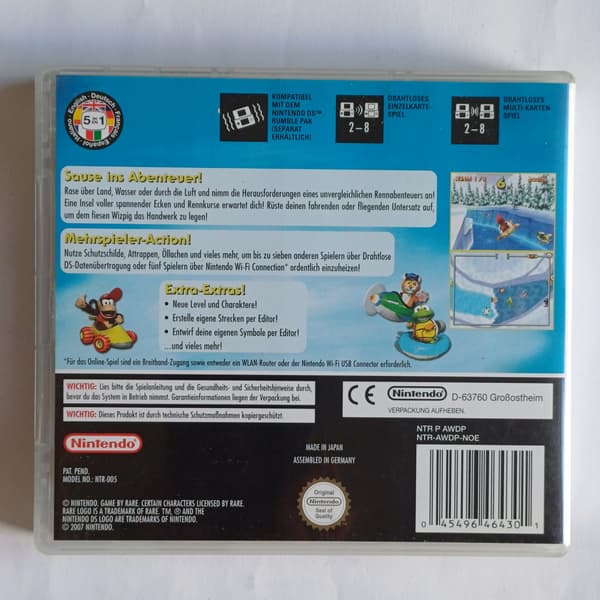 Diddy Kong Racing DS, Nintendo DS