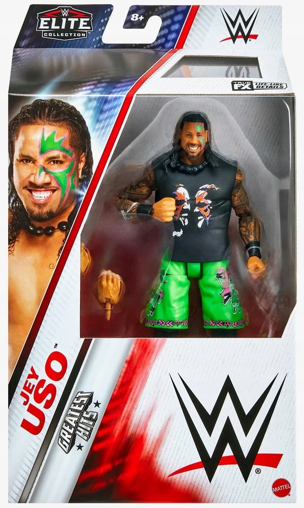 MATTEL WWE Elite Greatest Hits Jey Uso Figure